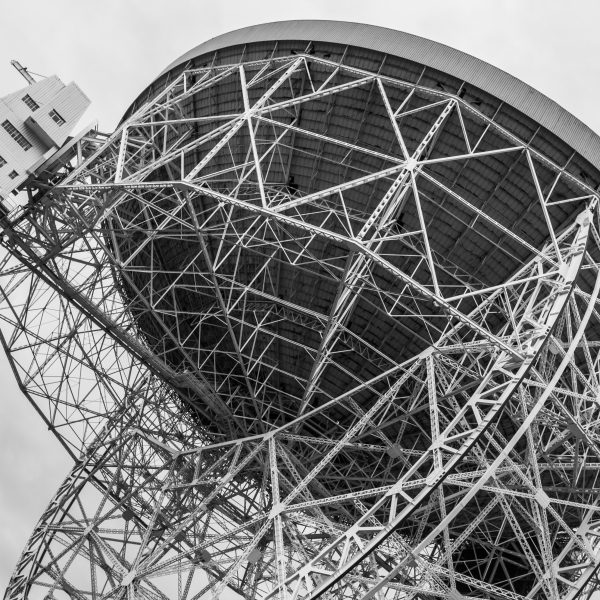 View of the Lovell Telescope at Jodrell Bank