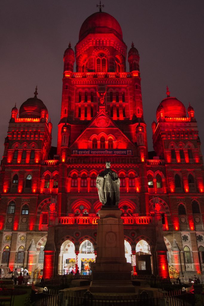 Mumbai City Hall Evening Colors