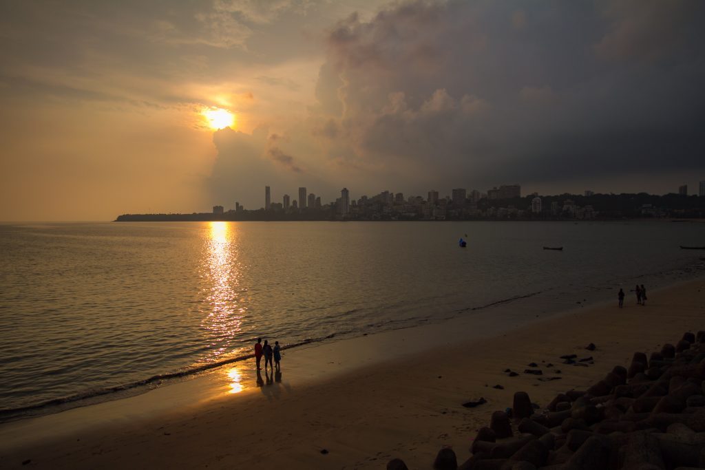 Sunset Over Malabar Hill, Mumbai