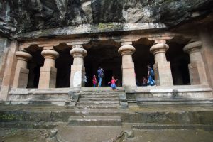 Caves on Elephanta Island, off Mumbai,India