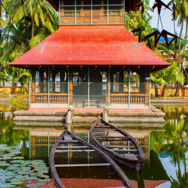 A temple pool in Fort Kochi, Kerala, India